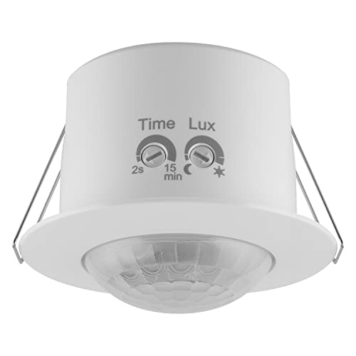 Ledvance Ceiling Flush Ip20 Sensore Per Ambienti Interni, Bianco