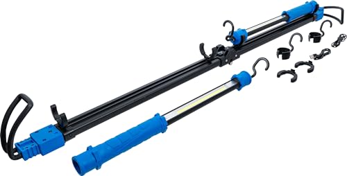 Lámpara De Mano Led Cob Para El Capó Con Batería Recargable Y Soporte Extensible | 2 Lámparas De Mano De Trabajo Cob-Led