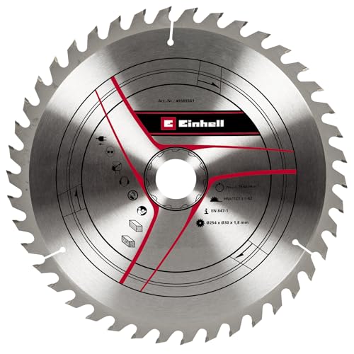 Kwb By Einhell Lama Hm (Ø 254 X 30 Mm, 42 Denti, Adatta Per Sega Circolare Da Banco Einhell Tc-Ts 2025/2 Eco & Troncatrice Tc-Sm 254 E Tc-Sm 2531/1 U)