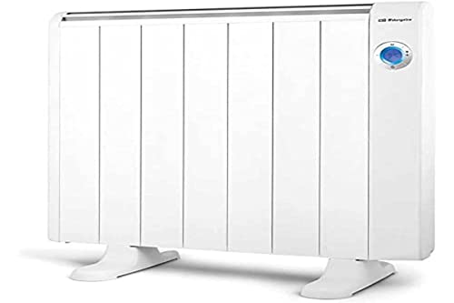 Orbegozo 4175491 Rrw 1300-Emettitore Termico Wifi A Basso Consumo, Senza Olio, Programmabile, 3 Modalità, App, 1300 W, Acciaio Inossidabile 18/8, Non