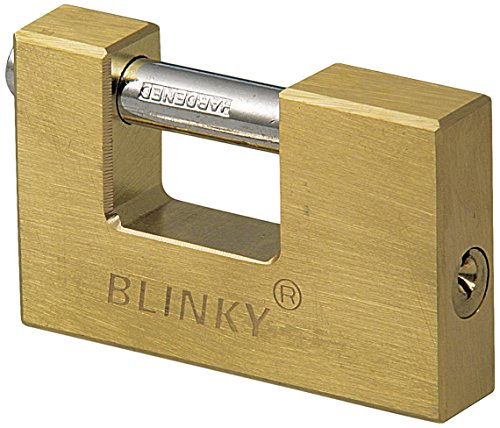 Blinky 26525-87 Lucchetto Per Serrande In Ottone Pesante, 90 Mm