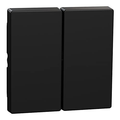 Merten Meg3400-0403 Pure Decor, M-Smart, M-Plan, M-Elegance Bilanciere, Nero Opaco
