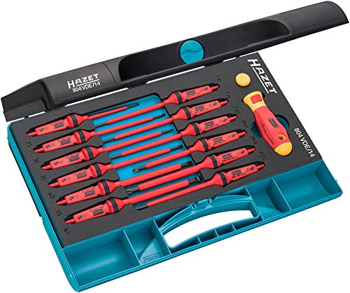 Hazet 804Vde/14 Serie Di Giraviti Vde, Argento, Numero Utensili 14