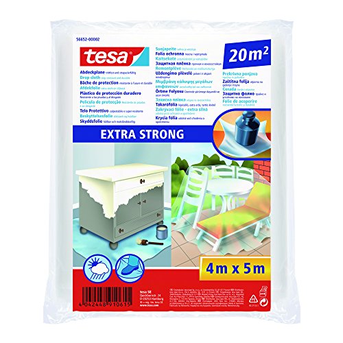Plástico De Cubrición De 20 M2 Extra Fuerte Transparente