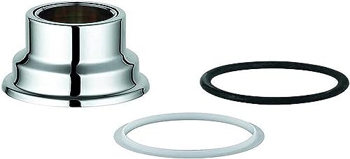 Grohe Gro-43986000 43986000-Rosetón Casquillo Para Contromix Public, Nero