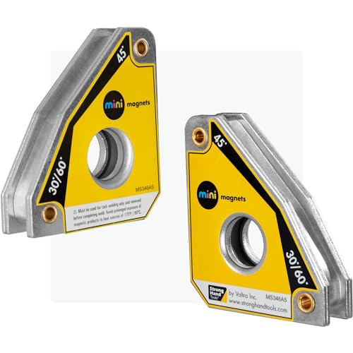 Strong Hand Tools Ms346At - Mini Quadrato Magnetico, Confezione Da 2