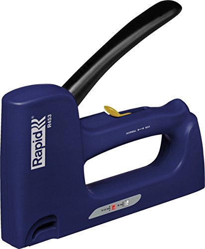 Rapid R453 Pistola Multifunzione 2-In-1 Per Graffette N. 53 E Chiodi N. 8, Dotata Di Impugnatura Ergonomica E Parti Interne In Acciaio, Adatta Per Lav