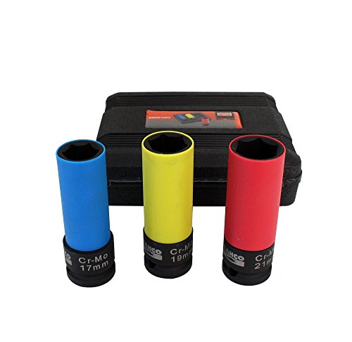 Vasos Para Ruedas 1/2", 3 Pzs