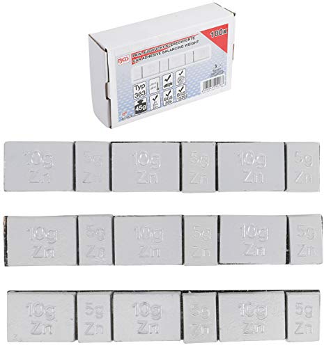 Juego De Contrapesos De Equilibrado De Ruedas | Tipo 363 | 45 G | 100 Piezas