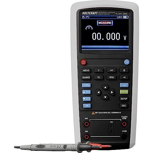 Voltcraft Vc Mfk-2000 Calibratore Temperatura Batterie Ricaricabili Stilo (Aa) (6X), Incluse