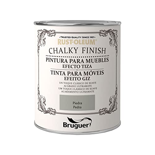 Rust-Oleum Rd Br Chalky Mueb Piedra - 0,75 L