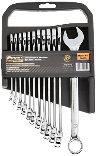 Sealey S0563 Chiavi Metriche Combinate, 12 Pezzi