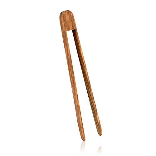 Metaltex Pinza Multiuso Madera De Olivo, Acciaio Inossidabile, Único, Estándar
