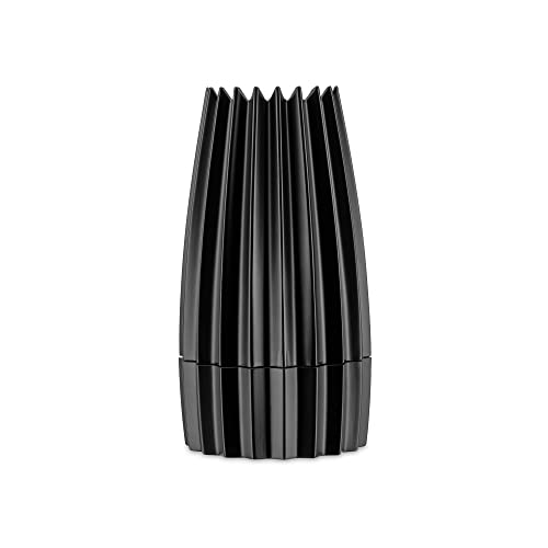 Alessi Grind Wal03 B Macinasale Di Design In Fusione D'Alluminio, Nero