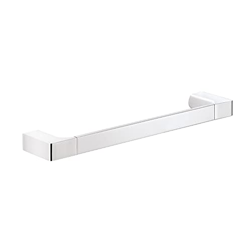 Gedy G-Kuala Lumpur Porta Asciugamani Cm.35, Colore Cromo, Componenti Realizzati In Cromall, Ottone E Vetro, Garanzia 2 Anni, Misure 2,5 X 35 X 6,6 Cm