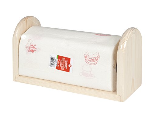 Home Porta Scottex Orizzontale, Legno, 27X14X10 Cm