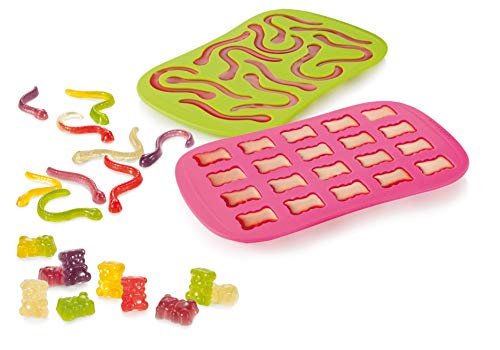 Tescoma 629580 Stampo Per Caramelle Gommose, Rosa/Verde