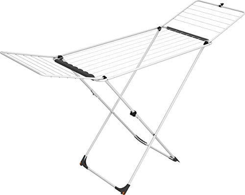 Vileda Viva Dry Style Stendino, Acciao/Plastica, Bianco, 5X128X54 Cm