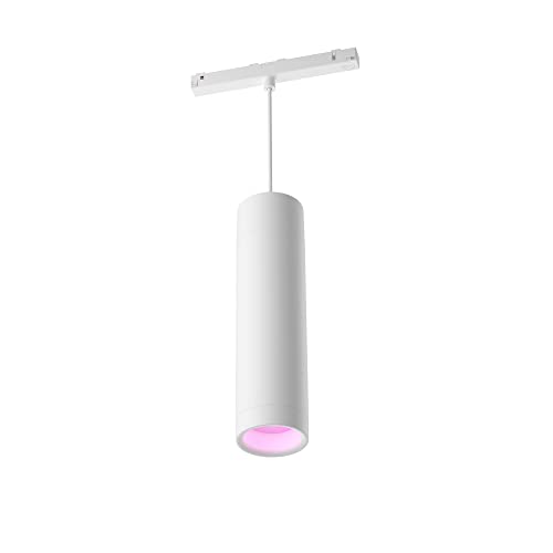 Philips Hue White And Color Ambiance, Perifo, Lampada A Sospensione Cilindrica Smart, 5.2 W, Bianco