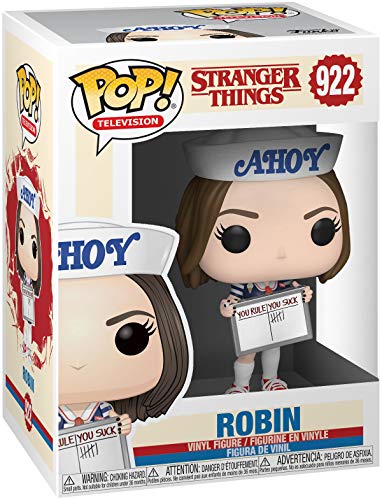 Stranger Things Season 3 - Robin Vinyl Figure 922 Unisex Funko Pop! Standard Vinile