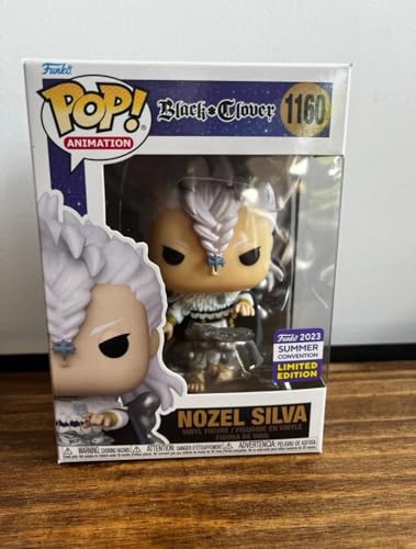 Funko Pop! Animation Black Clover Nozel Silva Sdcc 2023 Summer Convention