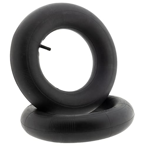 Der Kleine Handwerker 2 X Tubo Per Ruota Carriola 4,80 / 4,00-8 Tubo Di Ricambio Per Ruota Aria Con Valvola Auto Dritto Pushbarrow Tubo Interno Carrio