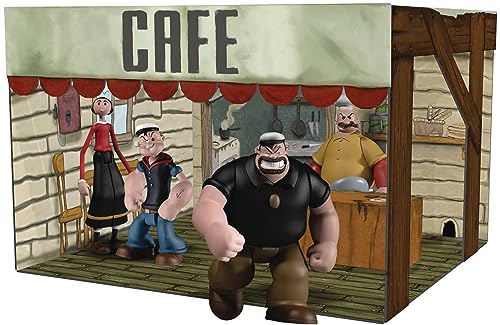 Merchandising Licence Popeye Mezco Toys 5 Points Action Figures Deluxe Box Set 9 Cm