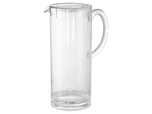 Ilsa Caraffa Con Coperchio Giada, Acrilico, Trasparente, Capacità 2 L