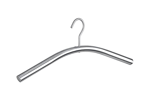 Wenko Gruccia Dry - Gruccia Appendiabiti, Acciaio Inossidabile, 45 X 17 X 2.2 Cm, Argento Opaco