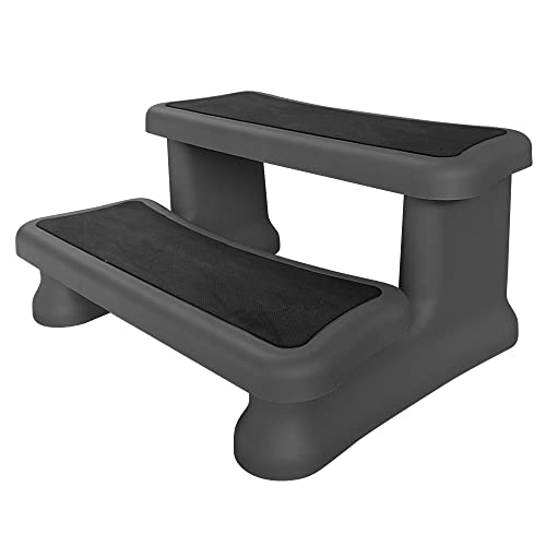 Canadian Spa Co. Scala Universale Per Vasca Idromassaggio A 2 Gradini, 40 X 72 X 52 Cm, Per Vasca Idromassaggio, Antiscivolo E Portatile, Accessorio I