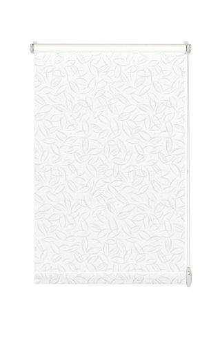 Gardinia Easyfix Tenda A Rullo Con Morsetto Di Fissaggio O Adesiva, Tessuto, Bianco, 100X150