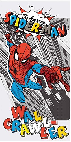 Telo Mare Spiderman Asciugamano Piscina Dimensioni 70 X 140 Centimetri