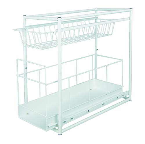 Mts Under Sink Storage Rack Kitchen Unit Bathroom Cupboard Tidy 2 Tier Organiser By Tp-Products