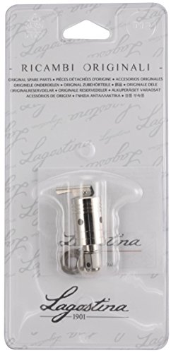Lagostina 090002080000 Valvola Esercizio Nuova Pentola A Pressione Brava/Bravissima Ricambi, Acciaio Inossidabile, Argento, Universale