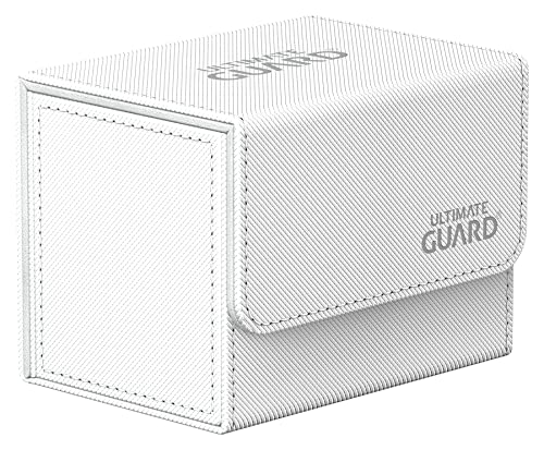 Ultimate Guard Caja De Cartas Sidewonder 80+ Xenoskin Monocolor Blanco