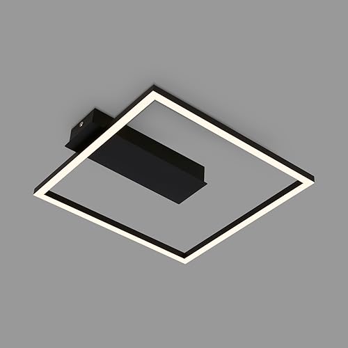 Briloner - Lampada Da Soffitto Led Frame, Lampada Da Soffitto Led Bianco Caldo, Lampada 12W, Lampada Da Soggiorno, Lampada Da Camera Da Letto, 320X300