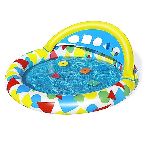 Bestway 52378 Piscinetta Per Bambini Splash & Learn, 4 Anni+