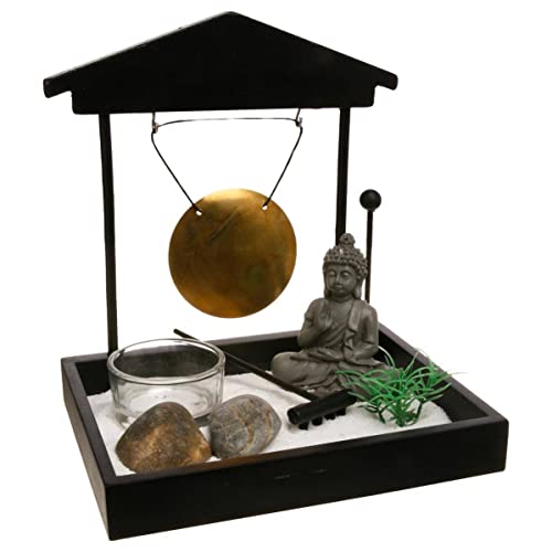 Atmosphera Createur D'Interieur - Giardino Zen Nero 15X15Cm