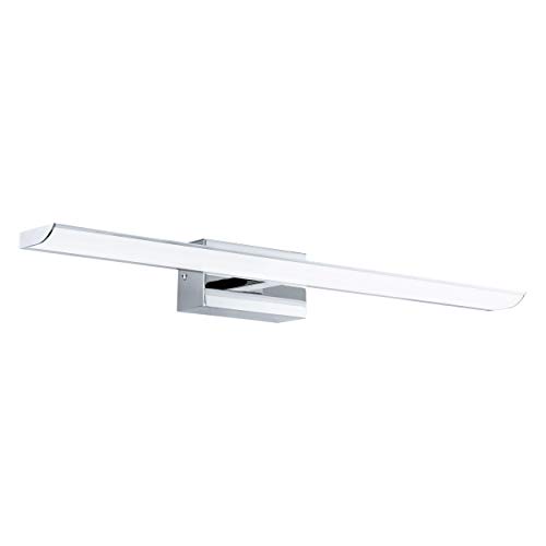 Eglo Tabiano Lampada A Parete Integriert, 1 W, Bianco E Cromo, 60,5 X 13 X 7 Cm
