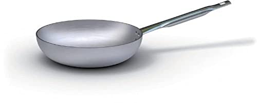 Ballarini Professionale Padella Svasata Alta, Alluminio, Grigio, 24 Cm