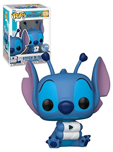 Funko Lilo & Stitch Pop! Disney Vinyl - Statuetta Stitch In Cuffs, 9 Cm
