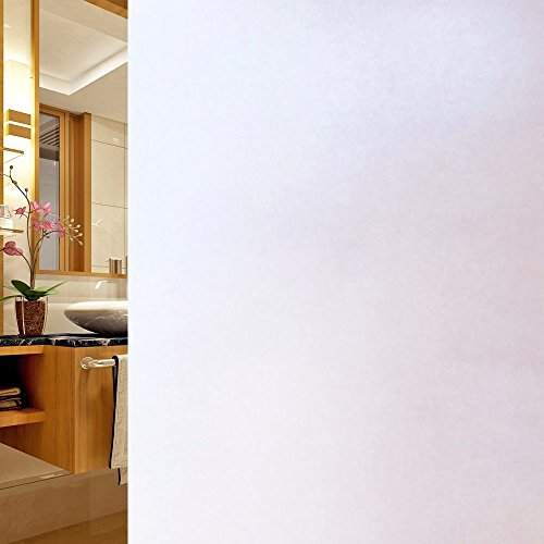 Duofire Pellicola Vetri Pellicola Privacy Per Vetri Pellicola Decorativa Per Finestre Pellicola Anti-Uv (60Cm X 300Cm, Ds001W)