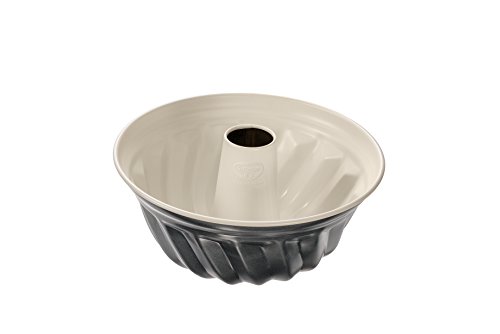Dr. Oetker Stampo Gugelhupf Diametro 22 Cm, Stampo Da Forno Per Gugelhupf, Teglia Rotonda In Acciaio Con Rivestimento Antiaderente Rinforzato Ceramica