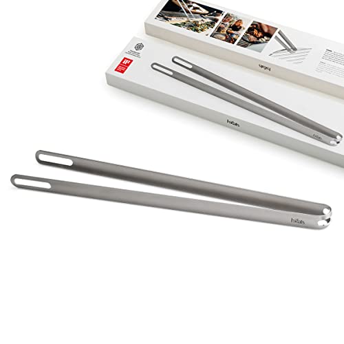 Höfats - Pinzette Multifunzione In Acciaio Inox - Con Grill Lifter - Molto Stabile - Pinzette Per Carne Per Griglia E Cucina