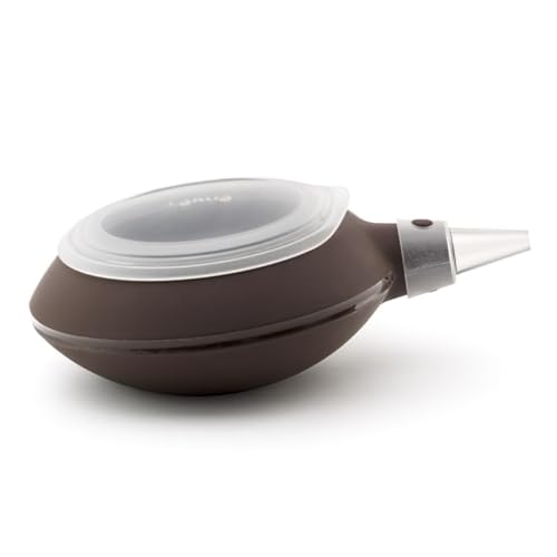 Lékué Decomax - Penna Da Decoro In Silicone, 6 Bocchette, Color Marrone