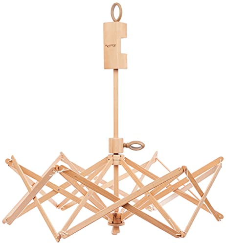 Knitpro Ombrello Avvolgifilo Con Supporto, Legno, Multi-Colour, 30 X 35 X 30 Cm