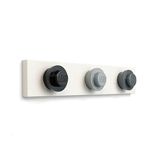 Room Copenhagen Appendino A Parete Lego (Nero, Blanco, Grigio), One Size