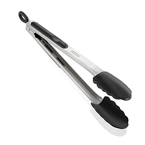 Leifheit Proline Pinza Da Cucina Di 31 Cm, Pinza Cibo Antigraffio Resistente Al Calore, Pinza Spaghetti In Acciaio Inossidabile Per Cucinare