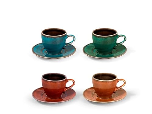 H&H Set 4 Tazze Caff Marrakesh Cc 120