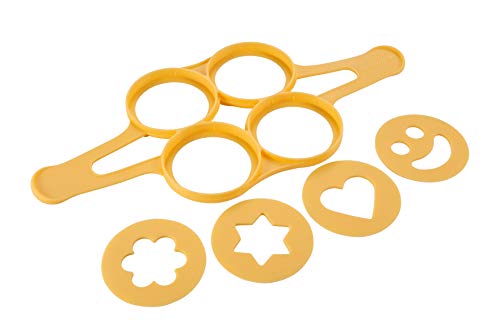 Tescoma 420872 Stampo Pancake, Silicone, Giallo